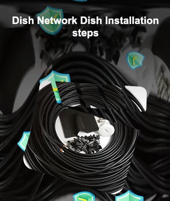 Dish satellite cable