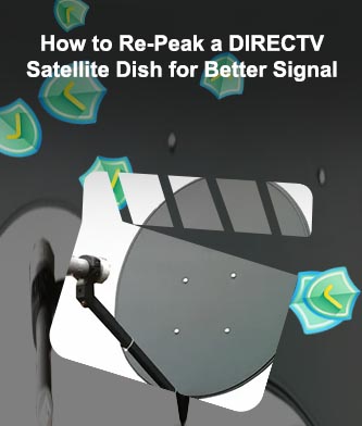 Dish tv satellite signal