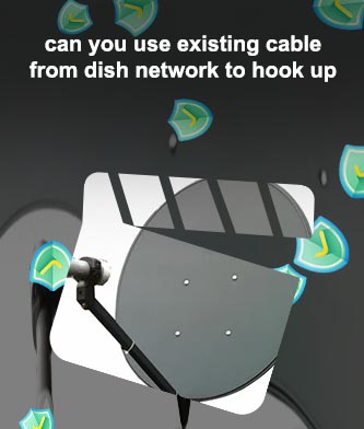 Use old satellite dish as tv antenna